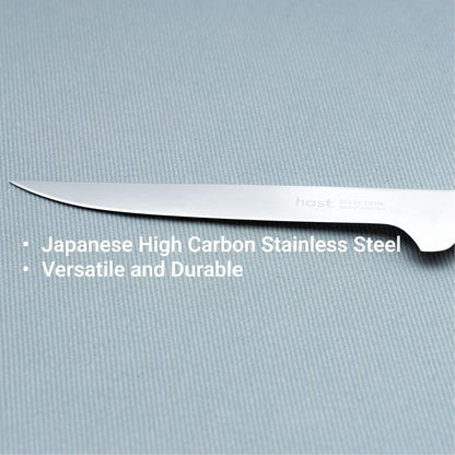 HAST 5-inch Boning Knife, Ultra-Sharp, Professional Fillet Knife, Japanse Carbon Steel, Sleek Design, Ergonomic, Lightweight, Minimalist Kitchen Décor, Premium Gift Box
