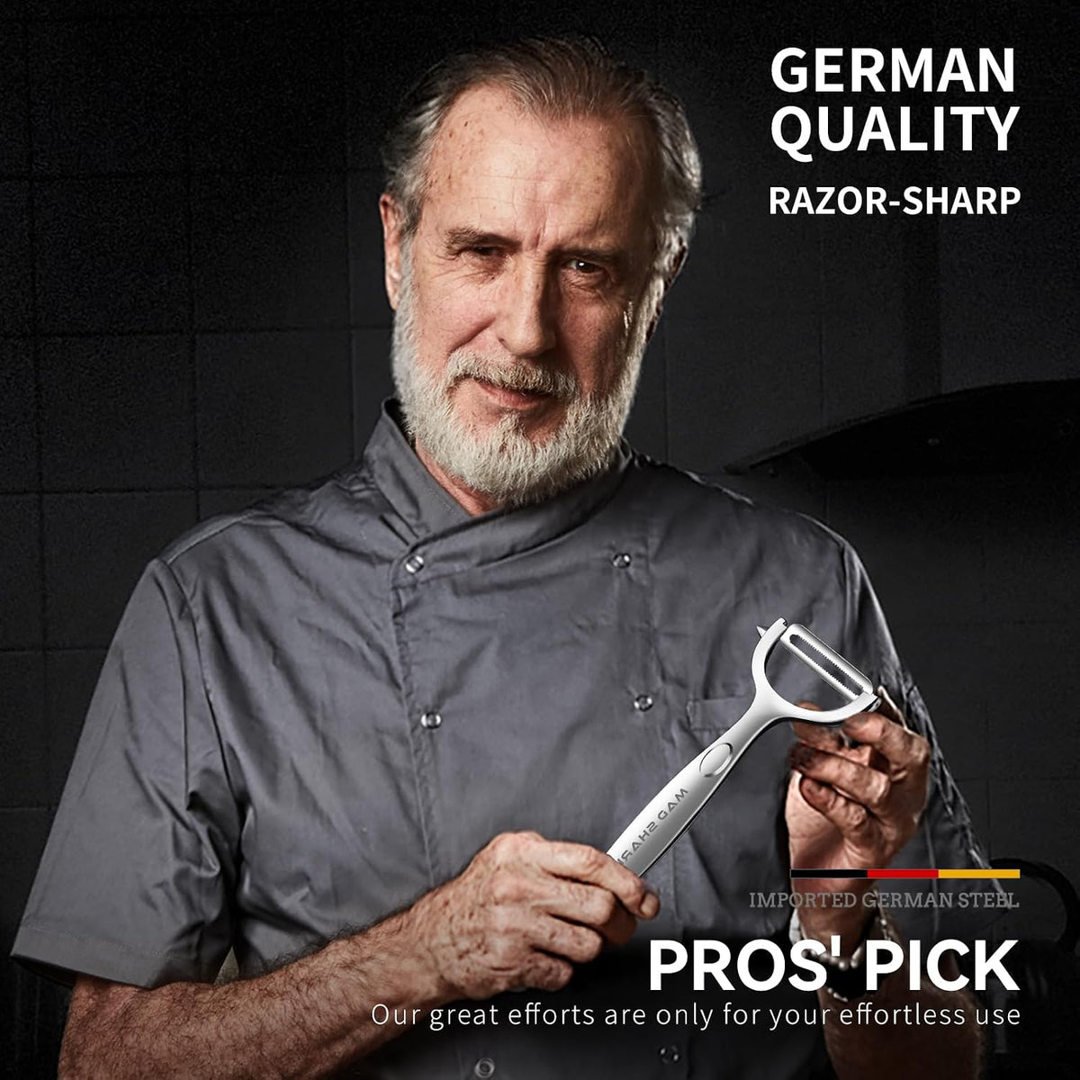 Vegetable Peeler,Ultra Sharp Y Serrated Blade Peelers for Kitchen