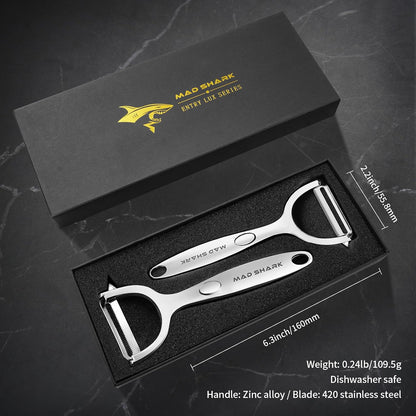Vegetable Peeler,Ultra Sharp Y Serrated Blade Peelers for Kitchen