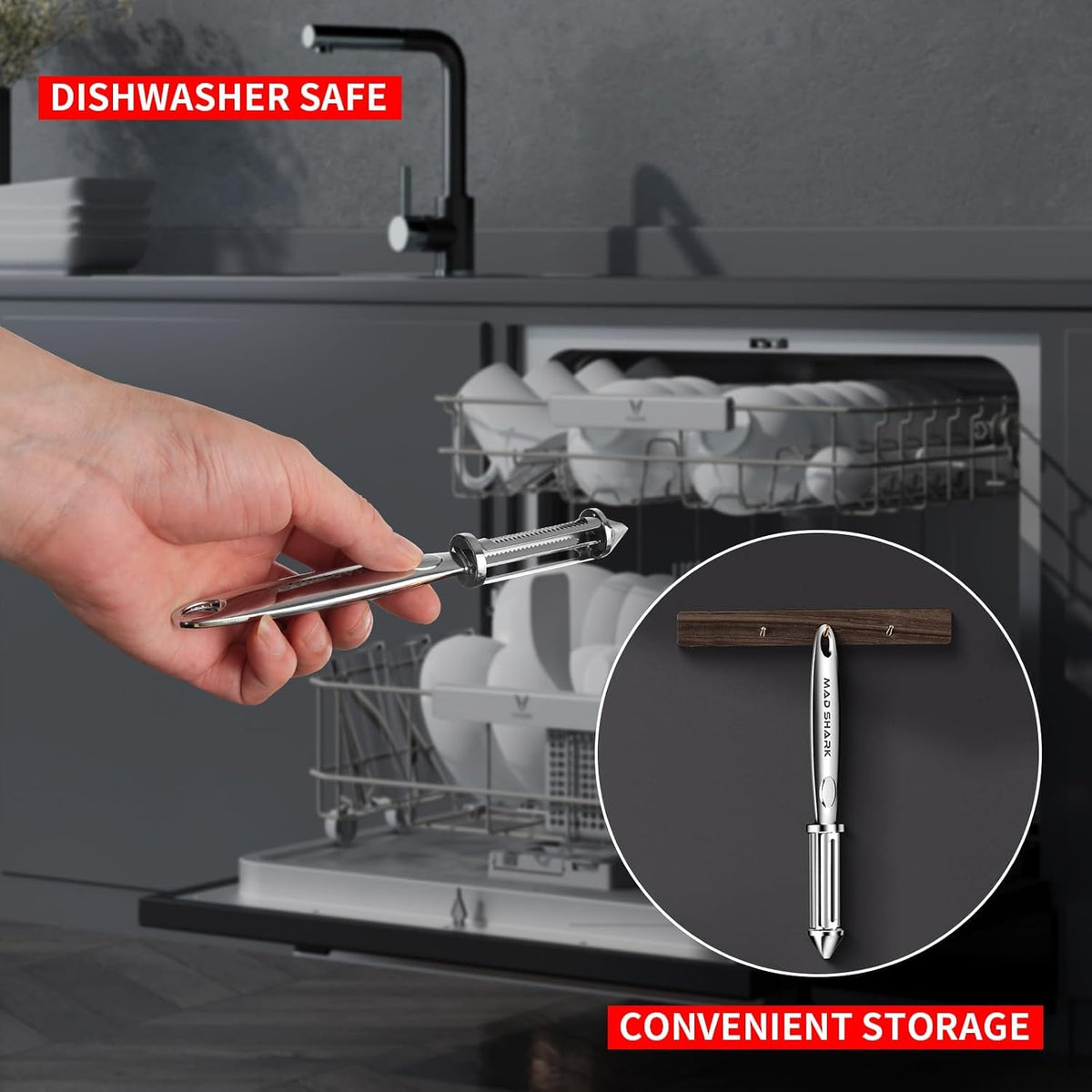 Vegetable Peeler,Ultra Sharp Y Serrated Blade Peelers for Kitchen