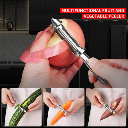Vegetable Peeler,Ultra Sharp Y Serrated Blade Peelers for Kitchen