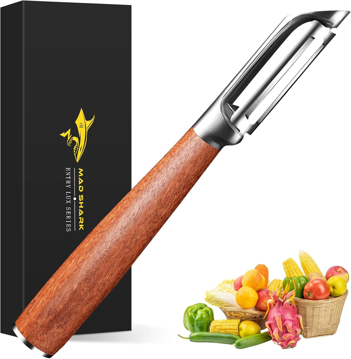 Vegetable Peeler,Ultra Sharp Y Serrated Blade Peelers for Kitchen