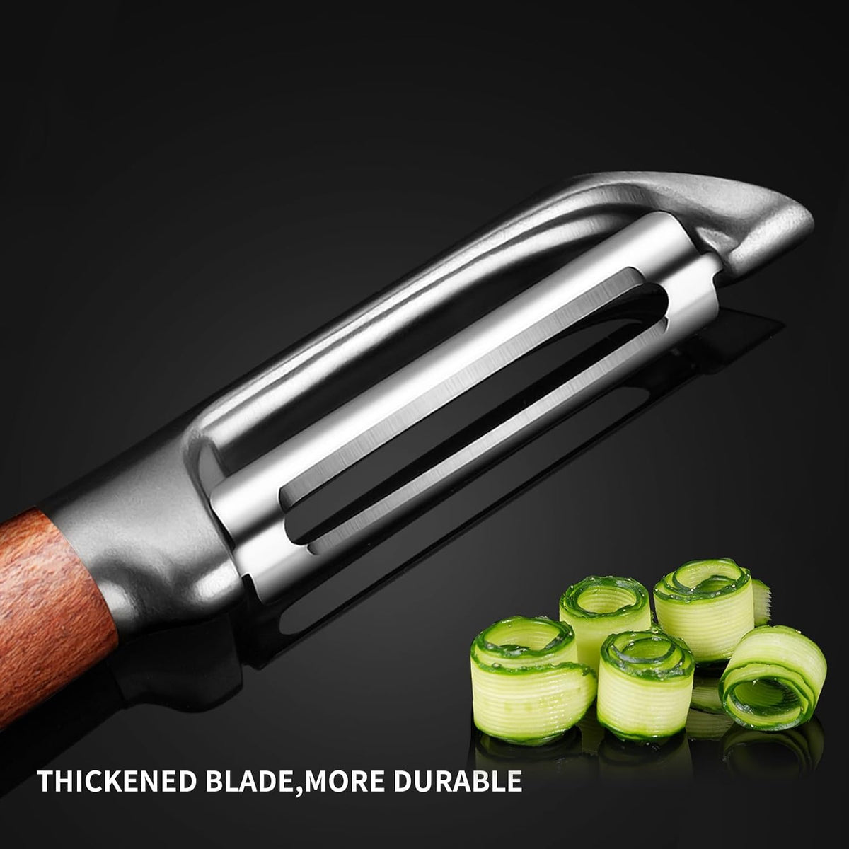 Vegetable Peeler,Ultra Sharp Y Serrated Blade Peelers for Kitchen