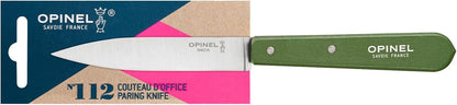 No. 112 Essential Paring Knife, Plain Edge, Hornbeam Wood (Purple)