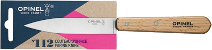 No. 112 Essential Paring Knife, Plain Edge, Hornbeam Wood (Purple)