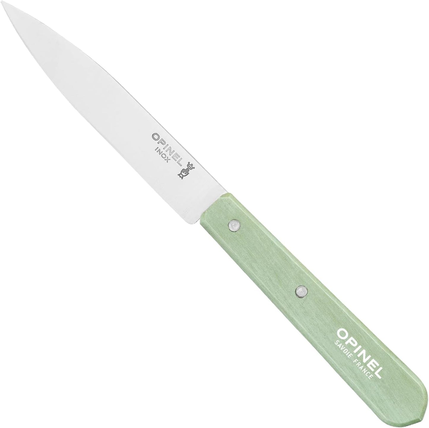 No. 112 Essential Paring Knife, Plain Edge, Hornbeam Wood (Purple)
