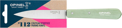 No. 112 Essential Paring Knife, Plain Edge, Hornbeam Wood (Purple)