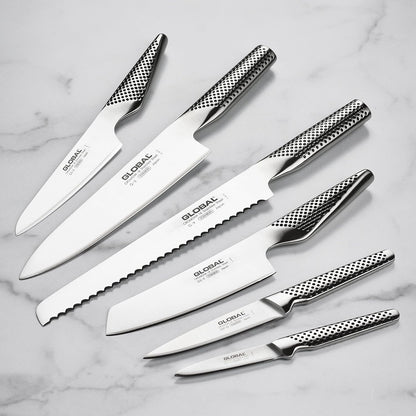 Global 7-piece Ikasu Knife Block Set