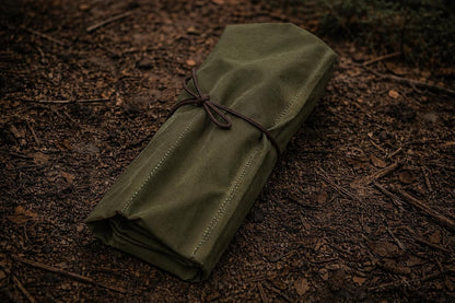 Bushcraft Knife Roll, Waxed Canvas Knife Roll, Tool Roll, Survival Tool Kit