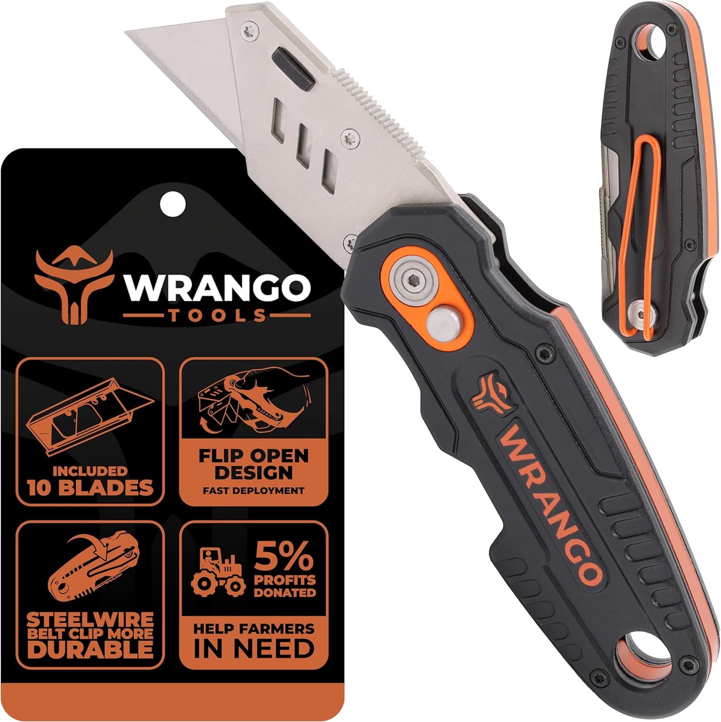 EDC Pocket Knife - Compact Every Day Carry Tactical Pocket Knife - 2.9" 8Cr13MoV Drop Point Partially Serrated Blade - Lightweight 3.2oz - Folding Knife