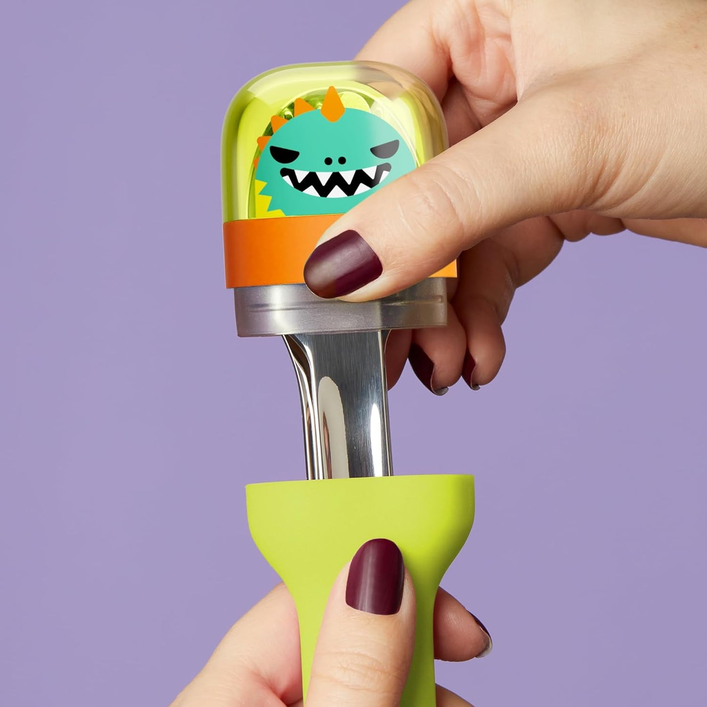 Kids Pocket Utensil Set, Dino - Kids Silverware Set - Stainless Steel Fork, Knife, and Spoon in Case - Portable Design for Travel, School, Work, Picnics, Camping and Outdoor Home Use