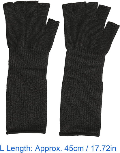 Cut Safety Sleeves 5 Levels Arm Finger Holes Applicable Work Assembly Line Kitchen