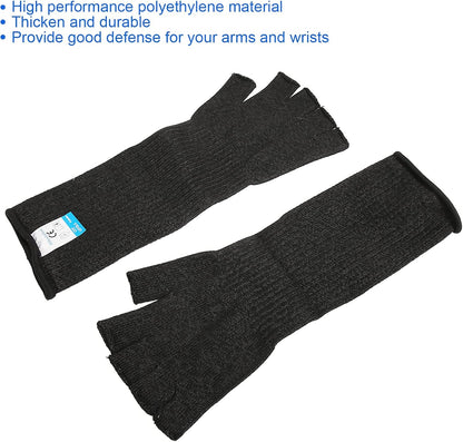 Cut Safety Sleeves 5 Levels Arm Finger Holes Applicable Work Assembly Line Kitchen