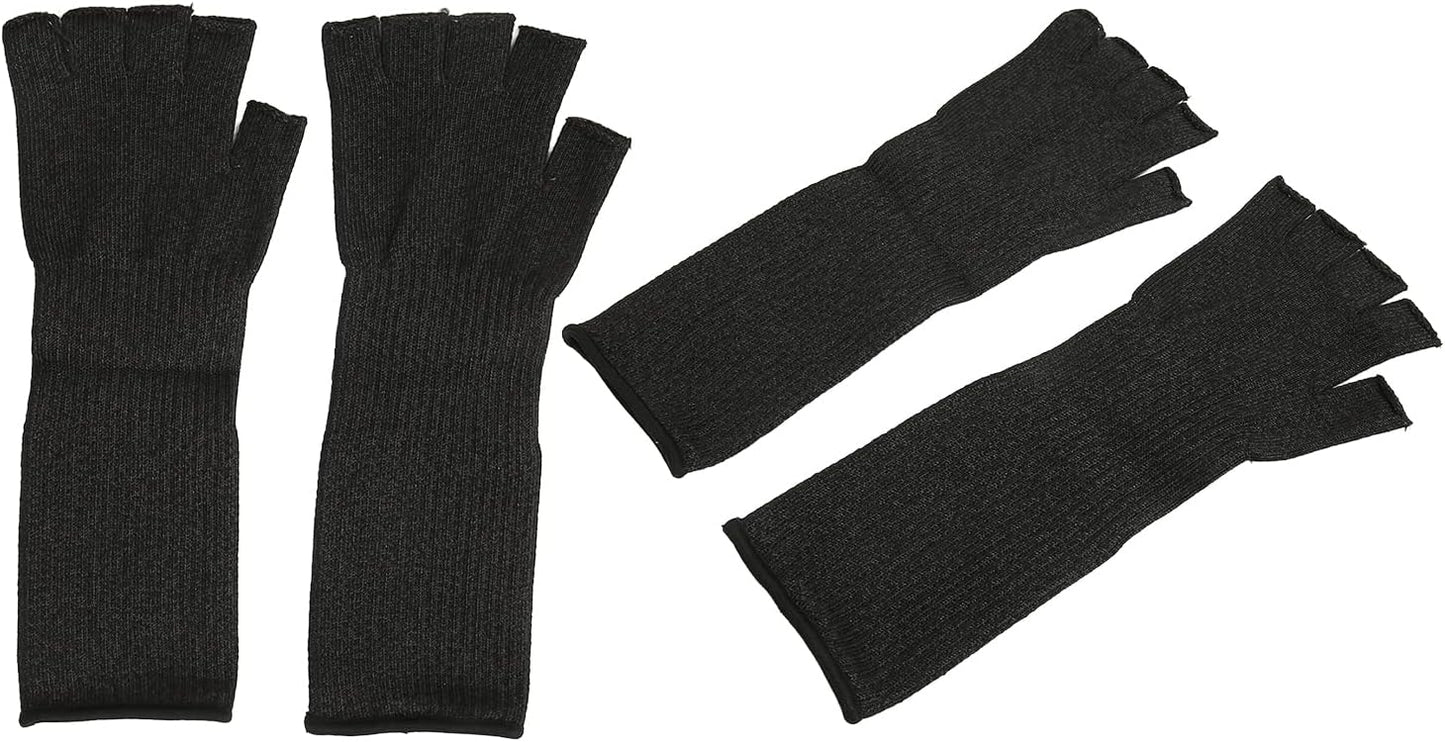 Cut Safety Sleeves 5 Levels Arm Finger Holes Applicable Work Assembly Line Kitchen