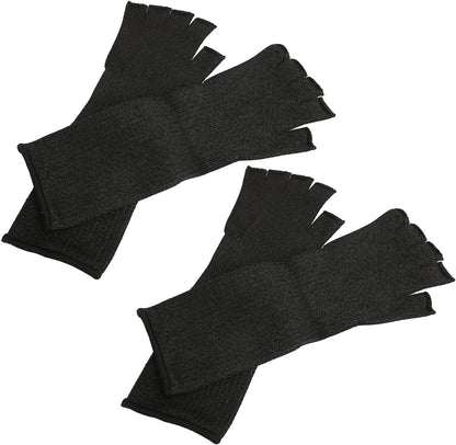 Cut Safety Sleeves 5 Levels Arm Finger Holes Applicable Work Assembly Line Kitchen