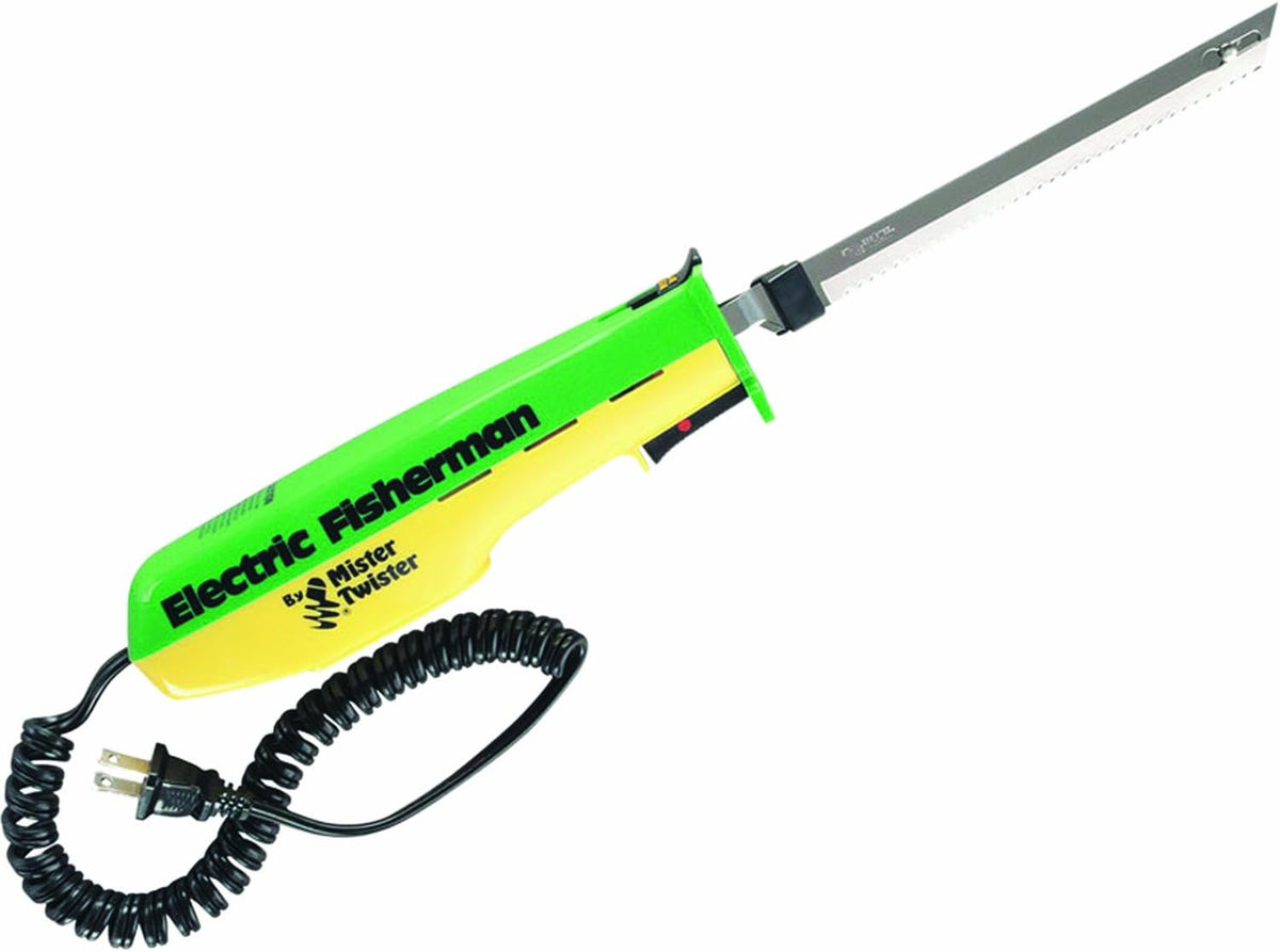 120V Electric Knife (Green/Yellow)