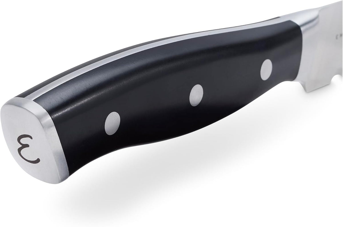 x EMERIL Lagasse The Nola Collection Razor-Sharp German 8-inch Bread Knife, Made in Company-Owned German Factory with Special Formula Steel perfected for almost 300 Years, Dishwasher Safe