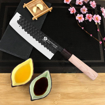 Left Handed 4pcs Knife Set GYUTO Sashimi Sushi Knife Sets for Left Handed, Fish Filleting Chef Knife for Kitchen German Steel Blade & Traditional Wooden Handle