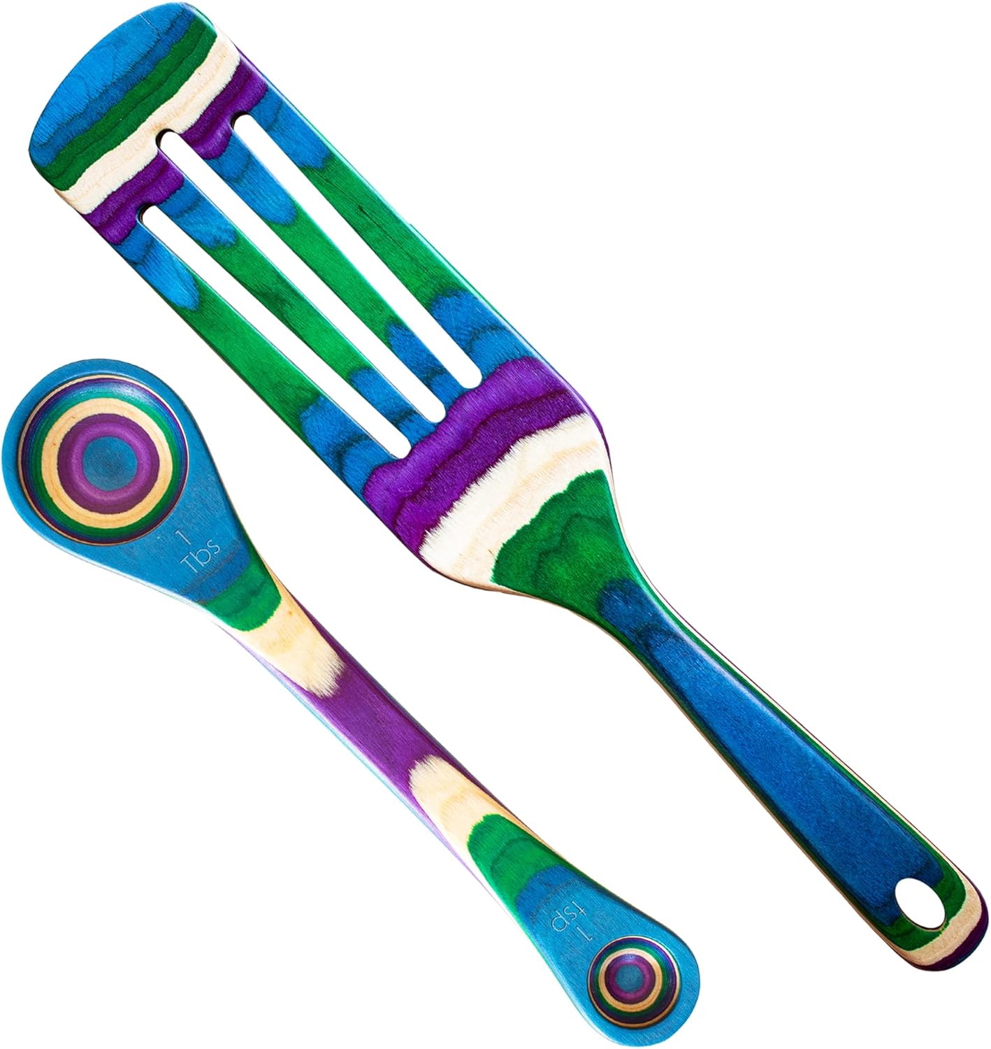 Baltique Mumbai Collection 8" Spreading Knife in Colored Birch Wood