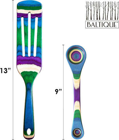 Baltique Mumbai Collection 8" Spreading Knife in Colored Birch Wood