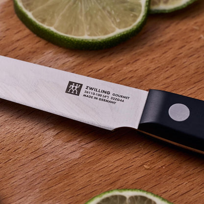 Gourmet 8-inch Razor-Sharp German Carving/Slicing Knife, Made in Company-Owned German Factory with Special Formula Steel perfected for almost 300 Years, Dishwasher Safe
