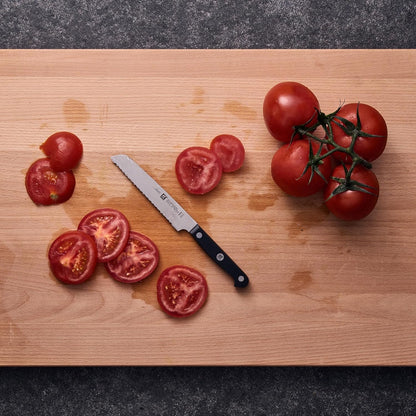 Gourmet 8-inch Razor-Sharp German Carving/Slicing Knife, Made in Company-Owned German Factory with Special Formula Steel perfected for almost 300 Years, Dishwasher Safe