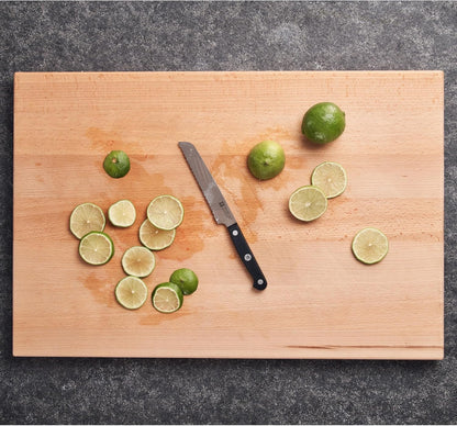 Gourmet 8-inch Razor-Sharp German Carving/Slicing Knife, Made in Company-Owned German Factory with Special Formula Steel perfected for almost 300 Years, Dishwasher Safe
