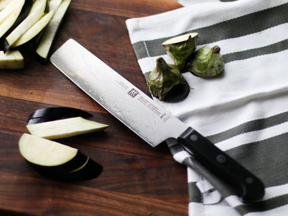 Gourmet 8-inch Razor-Sharp German Carving/Slicing Knife, Made in Company-Owned German Factory with Special Formula Steel perfected for almost 300 Years, Dishwasher Safe