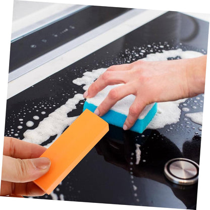 Multifunctional Stainless Steel Rust Remover Eraser for Cast Iron Skillets and Kitchen Surfaces Rubber Decontamination Wipe for Limescale and Stain Removal in Bathrooms and Oily Sinks