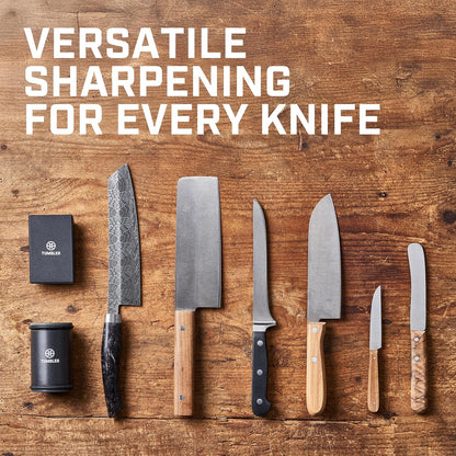 The Original Rolling Knife Sharpener™ (Wood)