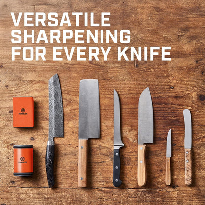 The Original Rolling Knife Sharpener™ (Wood)