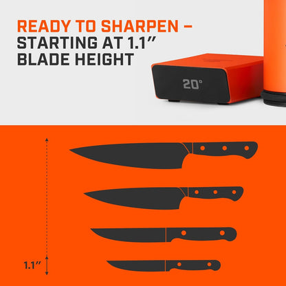 The Original Rolling Knife Sharpener™ (Wood)