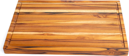 Butcher Block Table Top, End Grain Wood Cutting Board, Butchers Block, Hardwood Cutting Board, Butcher Block Countertops, Teak Wood (19 x 12 x 1.2)
