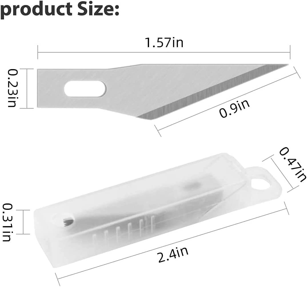 Exacto Knife 12 Pcs Exacto Knife Set with Case for Crafting