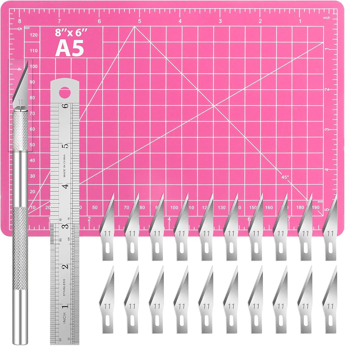 Exacto Knife 12 Pcs Exacto Knife Set with Case for Crafting