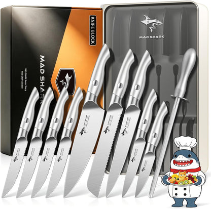Kitchen Knife Set,5PCS High Carbon Stainless Steel Chef Knife Set