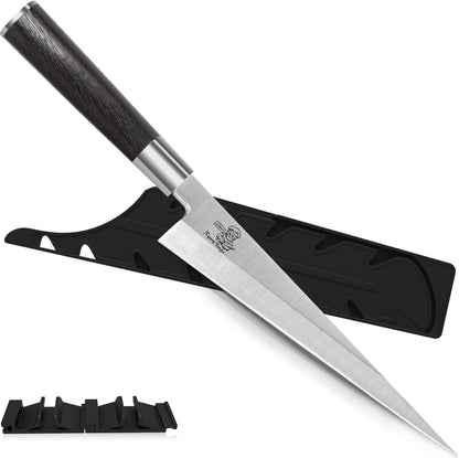 Dexter Fish Fillet Knife 8.5 inch Japanese Steel Honesuki, Professional stainless Steel Kitchen Chef Boing Knife for cooking with Gift Box for Men and Women (8.5" Fillet)