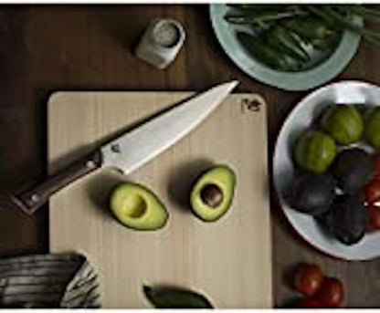 Kanso 5 Piece Block Set | Includes 3.5" Paring, 7" Santoku, 6" Utility Knives and More, Handcrafted, AUS10A Stainless Steel Blades, Tagayasan Handle