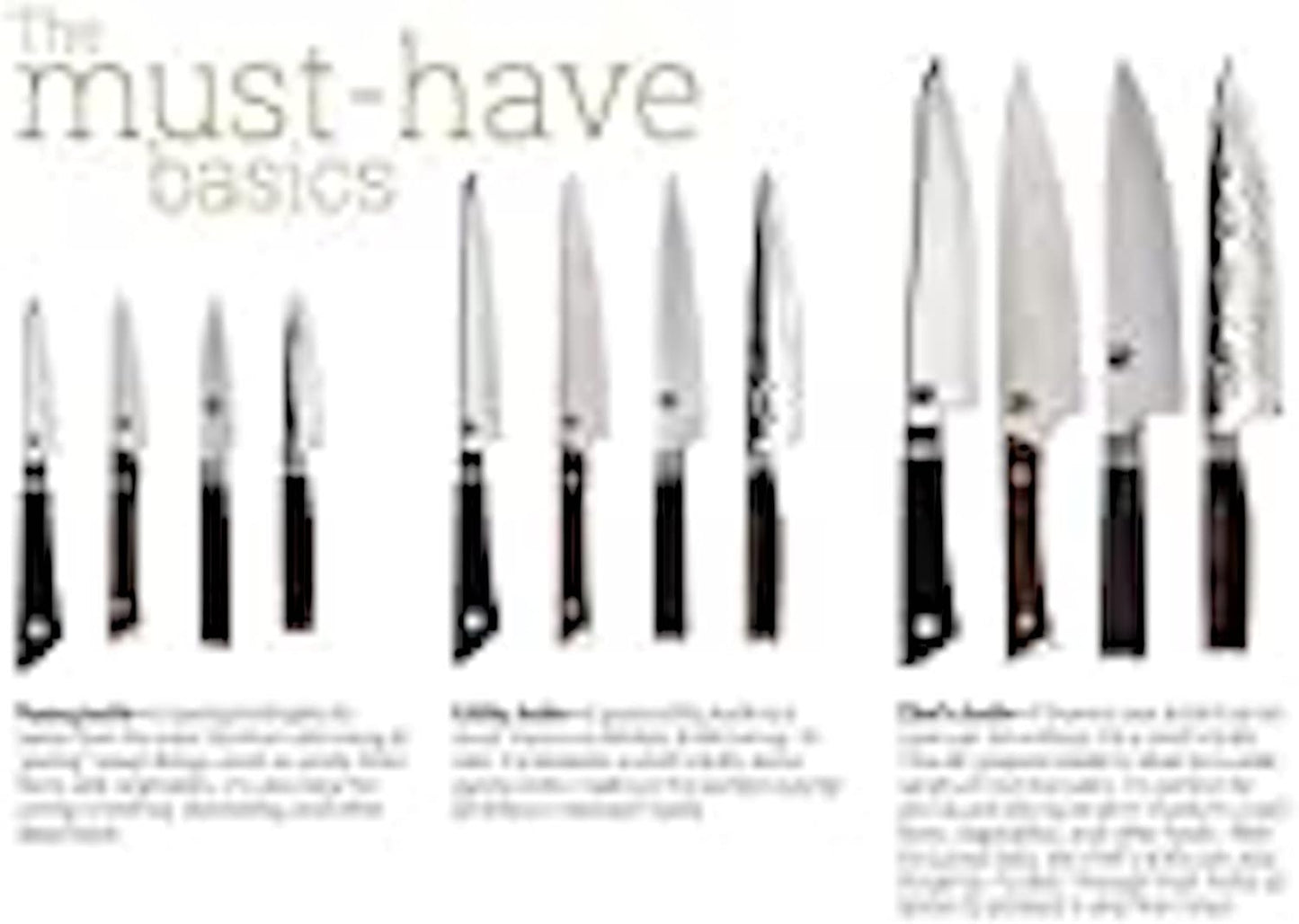 Kanso 5 Piece Block Set | Includes 3.5" Paring, 7" Santoku, 6" Utility Knives and More, Handcrafted, AUS10A Stainless Steel Blades, Tagayasan Handle