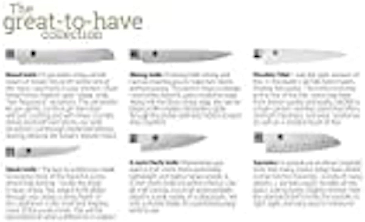 Kanso 5 Piece Block Set | Includes 3.5" Paring, 7" Santoku, 6" Utility Knives and More, Handcrafted, AUS10A Stainless Steel Blades, Tagayasan Handle