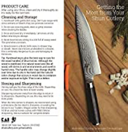 Kanso 5 Piece Block Set | Includes 3.5" Paring, 7" Santoku, 6" Utility Knives and More, Handcrafted, AUS10A Stainless Steel Blades, Tagayasan Handle
