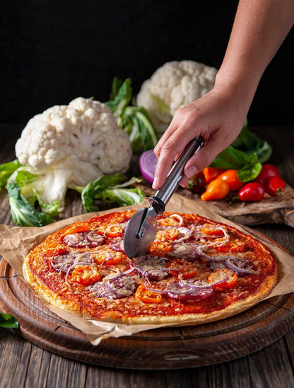 14 Pcs Kitchen Knife Set with Block, Stainless Steel | Premium forged kitchen knives with high-carbon sharp blades, ergonomic handle, rust-resistant knife block set for home & chef