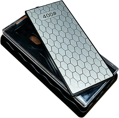 Diamond Sharpening Stone, 5 Pcs Knife Sharpening Stone for Kitchen Sharpening, Diamond Lapping Plate Coarse/Medium/Fine Grit Sharpener, 320/600/1000/2000/3000 Grit
