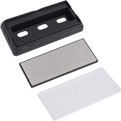 Diamond Sharpening Stone, 5 Pcs Knife Sharpening Stone for Kitchen Sharpening, Diamond Lapping Plate Coarse/Medium/Fine Grit Sharpener, 320/600/1000/2000/3000 Grit