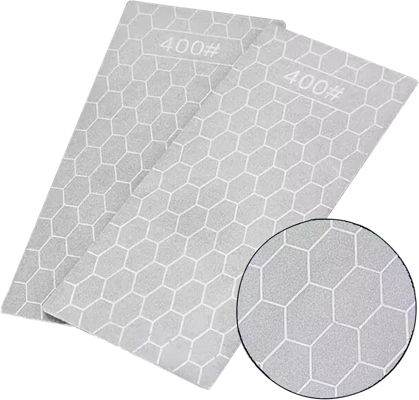 Diamond Sharpening Stone, 5 Pcs Knife Sharpening Stone for Kitchen Sharpening, Diamond Lapping Plate Coarse/Medium/Fine Grit Sharpener, 320/600/1000/2000/3000 Grit