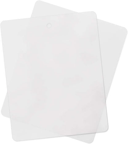 4-Pack Thin Flexible Kitchen Cutting Board Chopping Mat, 12" x 15"