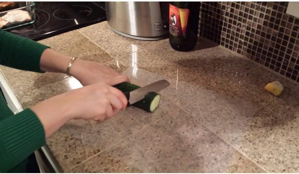 4-Pack Thin Flexible Kitchen Cutting Board Chopping Mat, 12" x 15"