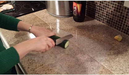 4-Pack Thin Flexible Kitchen Cutting Board Chopping Mat, 12" x 15"