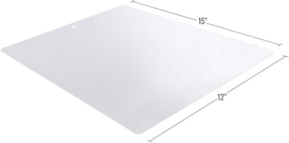 4-Pack Thin Flexible Kitchen Cutting Board Chopping Mat, 12" x 15"