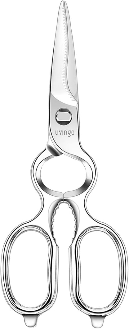 8.5" Kitchen Shears Heavy Duty Forged Stainless Steel Scissors